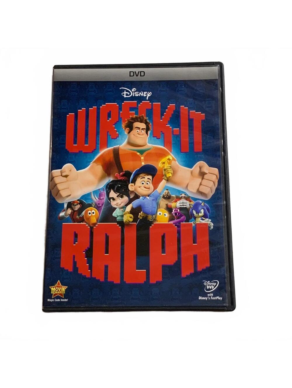 Disney Wreck-It Ralph DVD 2012 Animated Family Adventure Comedy